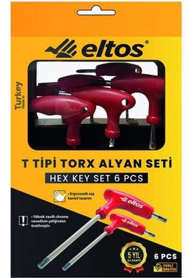 T Allen Alyan Anahtar Seti 6 Parça Tta 006 Eltos