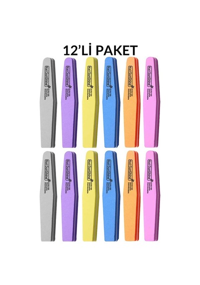 Ellea Nail Sunshine Buffer Törpü 12 Adet