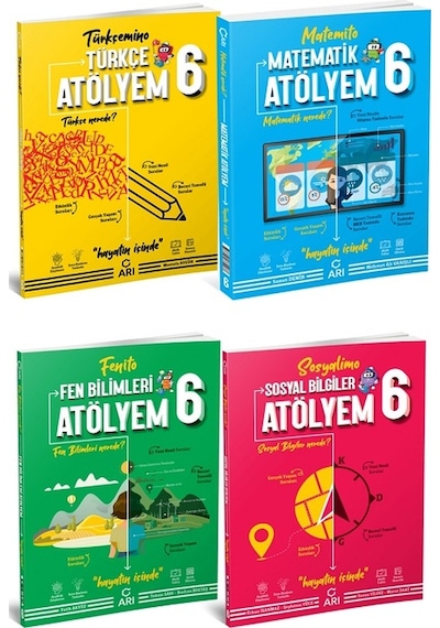 Akıllı Atölyem 6. Sınıf Set Türkçe Matematik Fen Sosyal