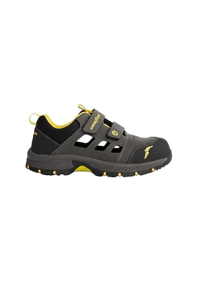 Goodyear Air Grey S1pl Esd Hro Brn Sandalet Fiberglas Burun İş Güvenliği Ayakkabısı Gri