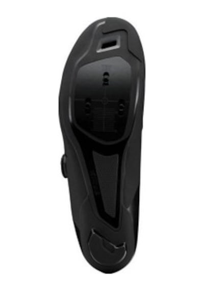 Shimano Sh-rc302 Wıde Large Spd/sl Yol Bisikleti Ayakkabısı Daha Geniş Siyah 46 Siyah