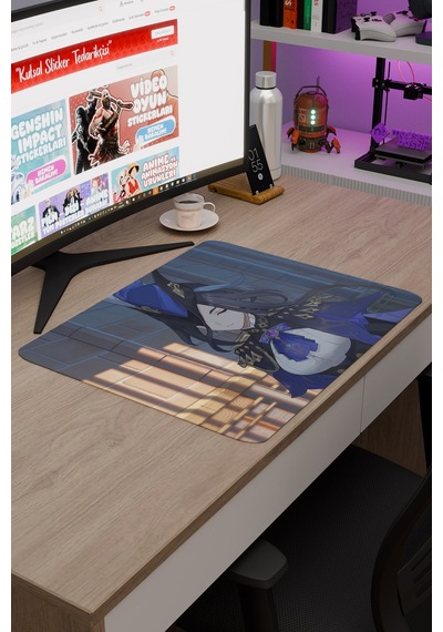 Clorinde Genshin Impact Anime Gacha V3 - 48x40 Xl Gaming Mouse Pad Fare Altlığı