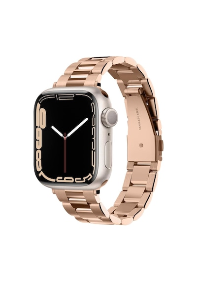 Apple Watch 42mm Seri 12/11/10 İle Uyumlu Kordon Kayış Band Modern Fit Rose Gold - 061mp25944 Çok Renkli