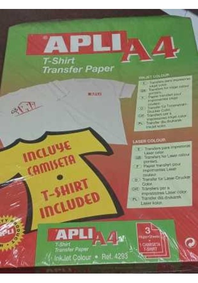 APLİ A4 TRANSFER T-SHIRT