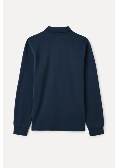 Mudo Erkek Erkek Lacivert Comfort Fit Fermuarlı Dik Yaka Sweatshirt 1264192
