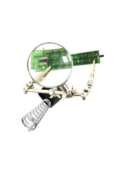 Powermaster Mg-16130 Masa Üstü Mini Büyüteç Pcb  Tutucu