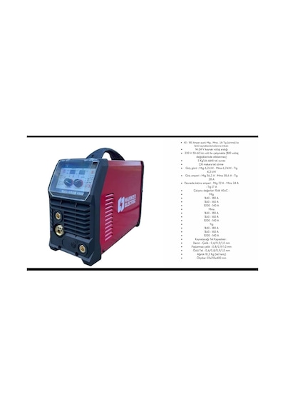 Hanker Electric Mıg 200 S İnverter 220 V Çanta Gazaltı Kaynak