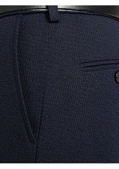 Classics Men Ricati Regular Fit Armür Desen Erkek Kumaş Pantolon - 7620 Lacivert