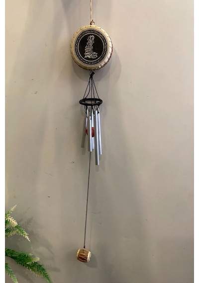 Deprem Zili Rüzgar Çanı Allah Esma Ül Hüsna 5 Metal Boru