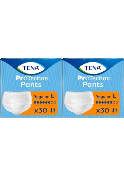 Tena Protection Pants Regular Emici Külot Yetişkin Bezi L 60 Adet