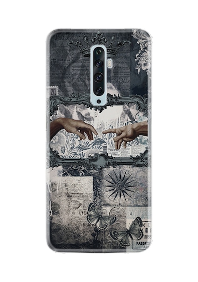 Oppo Reno 2z Kılıf Hayat Serisi Desenli Kesişen Eller-ürün Kodu 2011