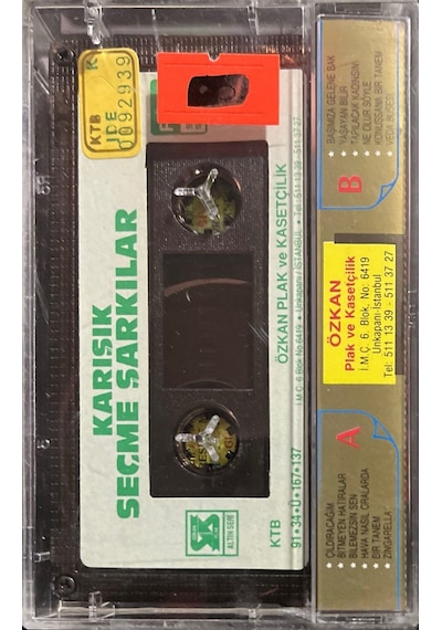 Plak Değildir Kaset Tir Karışık Seçme Şarkılar Kaset