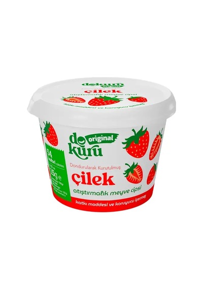 Original Çilek Atıştırmalık Meyve Cipsi 15gr