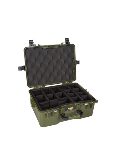 Yeşil Yumurta Sünger Bez Bölmeli Tough Case Pro Takım Çantası Mtc 360p