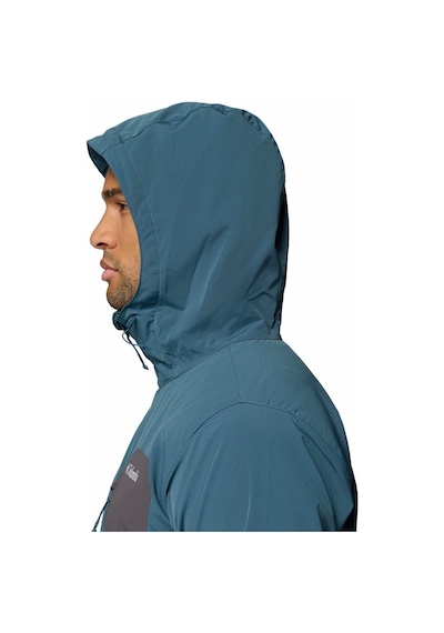 Columbia Tall Heights Iıı Kapüşonlu Erkek Softshell-9128 Mavi