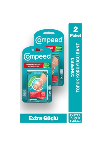 Compeed Topuk Koruyucu Bant Extra Güçlü 5'li 2 Paket