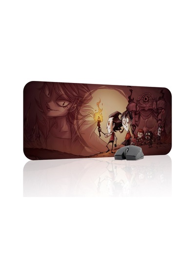 Don't Starve Kaymaz Dikişli Kauçuk Oyuncu Mousepad V3 - 70x30 Xl Gaming Mouse Pad Fare Altlığı