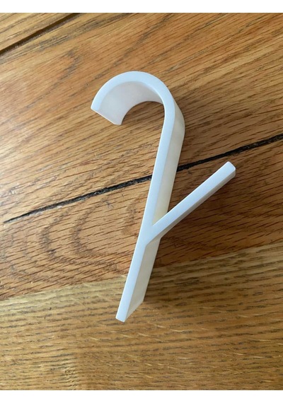 Banyo Havlupan Askısı 3d Baskı Dayanıklı Radyatör Havlu Askısı 4 Adet Plastik Beyaz Tr Diğer