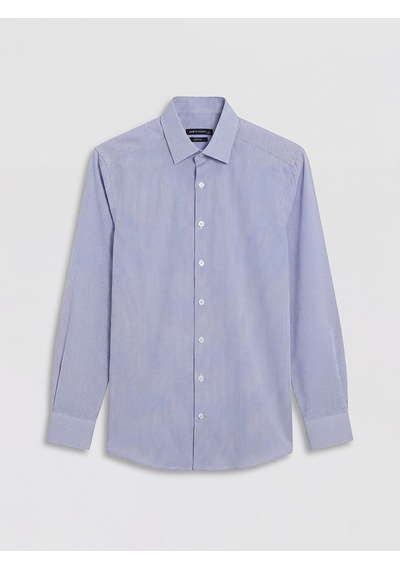 Lcw Busıness Lacivert Slim Fit Ekose Erkek Gömlek