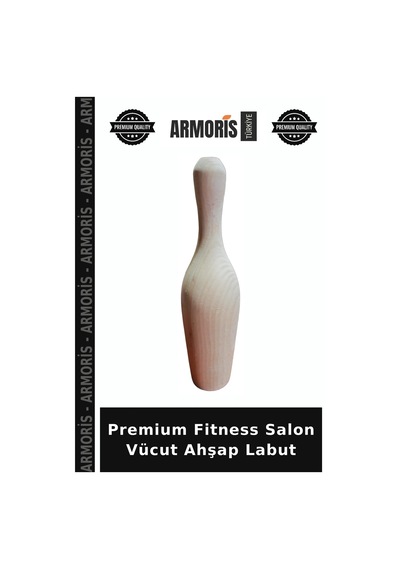 Premium Fitness Salon Vücut Ahşap Labut Doğal Ahşap