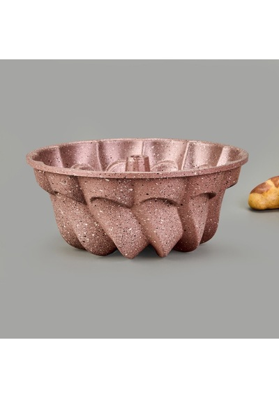 Kitchen Nirvana Girdap Kek Kalıbı - Pembe - 24 Cm Çok Renkli