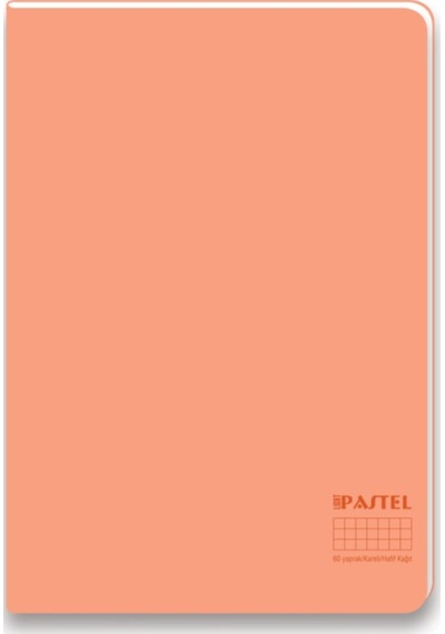 Pastel Light A4 60 Yaprak Çizgisiz Defter 6 Adet