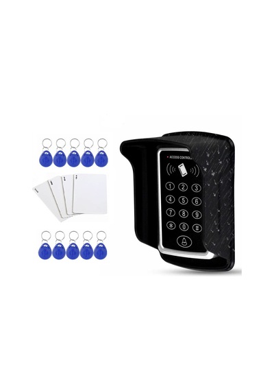 Sonex Rfid Şifreli Kapı Kilidi - Su Koruyucu Kılıf + 10 Tag + 10 Kart