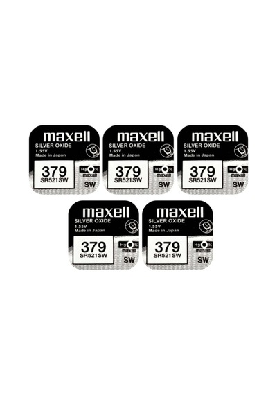Maxell Sr521sw 379 Saat Ve Cihaz Pili - 5 Adet
