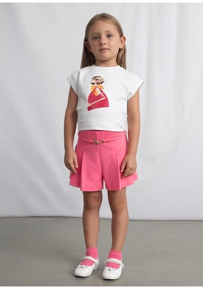 Mayoral Kız Çocuk Şort 3220 Pembe