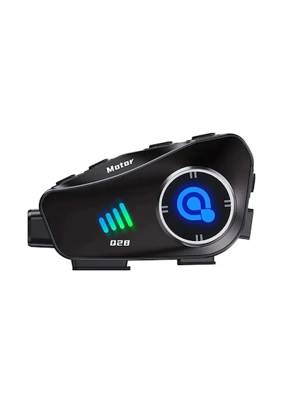 Motosiklet Bluetooth Kask Kulaklık Kamera Ses Kontrolü 1080p Video Kayıt İnterkom 2 Yıl Garantili