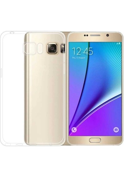 Adige Samsung Galaxy Uyumlu Note 5 Kılıf Kamera Korumalı Süper Silikon