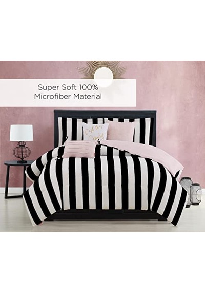 Jyz010171 Cabana Çizgili 6 Parça Ters Çevrilebilir Set Canaba Çizgili Siyah Genel