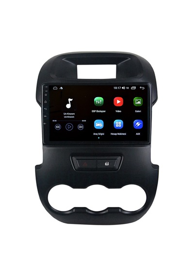 Otolas Ford Ranger Android Multimedya Navigasyon Oto Teyp 9"