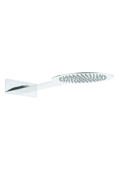 Creavit SH5020 Ankastre Paslanmaz Tepe Duş Başlığı Oval Krom