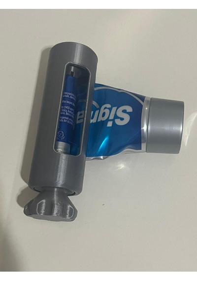 Diş Macunu Sıkacağı Gri