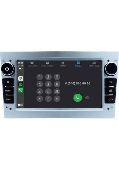Noiser Opel Sılver 7 Inch Hıgh/st - Astra H - Corsa D - Vectra C - Combo - Zafıra 4 Gb Ram 64 Gb Hafıza Androıd Multımedıa Teyp T5