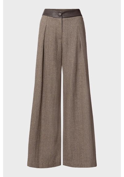 Armani Exchange Relaxed Fit Balıksırtı Desenli Pantolon Kadın Pantolon Xw002479 Af26078 F6044 Kahve Armani Exchange Relaxed Fit Balıksırtı Desenli Pantolon Kadın Pantolon Xw002479 Af26078 F6044 Kahve