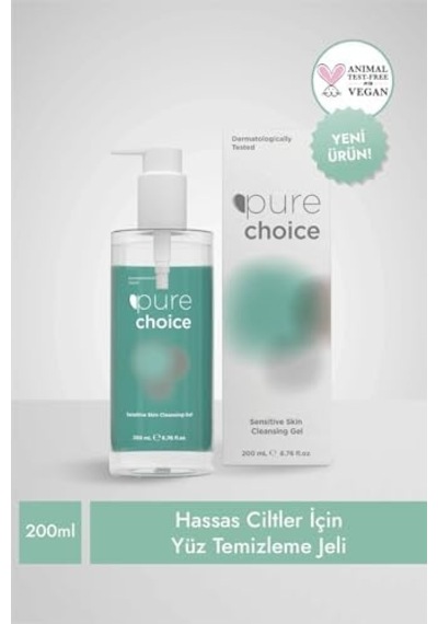 Choice Hassas Ciltler Için Yüz Temizleme Jeli 200 Ml