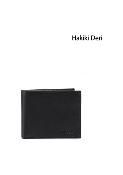 Gönderir Gönderi R Erkek Siyah Hakiki Deri Yatay Cüzdan Ddmx77706952