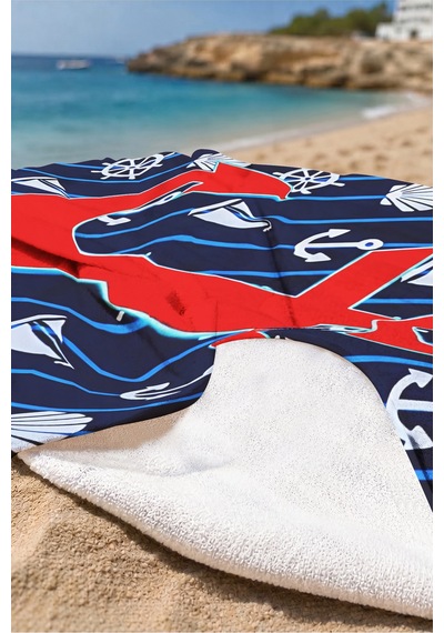 Çapa Marine Lacivert Plaj Havlusu-nautical Kırmızı Beyaz Havuz Deniz Hızlı Kuruyan Mikrofiber Havlu Gölgeli Melisa Çapa Marine Lacivert Plaj Havlusu-nautical Kırmızı Beyaz Havuz Deniz Hızlı Kuruyan Mikrofiber Havlu Gölgeli Melisa