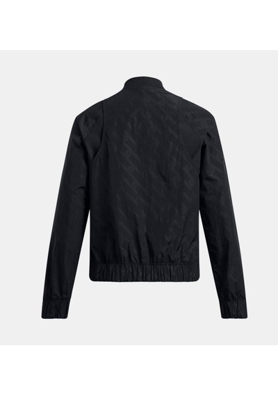 Kadın Ua Run Anywhere Ceket 1386346-001 Black Black White Beyaz - Siyah