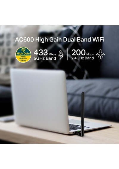 Archer T2u Plus Ac600 Kablosuz Usb Adaptor