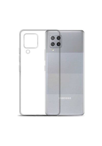 Zore Samsung Galaxy Uyumlu M22 Kılıf Omsy Süper Silikon Kapak - Renksiz