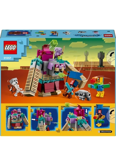 LEGO® Minecraft Legends Yiyici Karşılaşması 21257 8+ Yaratıcı Oyuncak Yapım Seti - 420 Parça