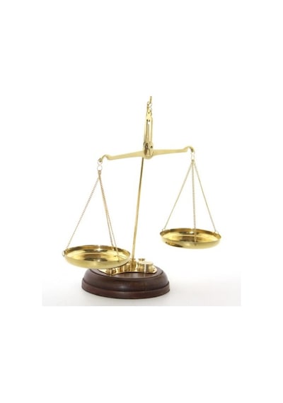 Büro Ev Ofis İçin Pirinç Yapım Terazi