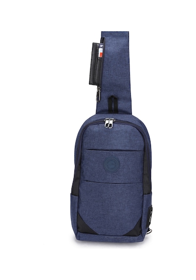 Strong Kulaklık Çıkışlı Tek Kol Göğüs Ve Sırt Çantası ,çapraz Çanta Body Bag Tk02 Lacivert