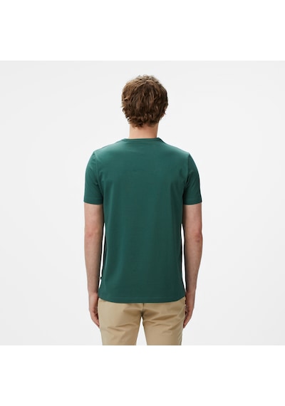Nautica Nautara Erkek Yeşil Regular Fit T-shirt Düz V55009t Yeşil