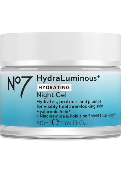 No7 Hydraluminous+ Nemlendirici Gece Yüz Jeli 50ml
