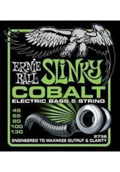 Ernie Ball P02736 45-130 Cobalt Bas Gitar Teli 5