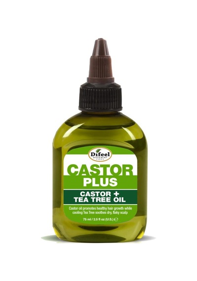 Difeel Castor + Tea Tree Oil Yavaş Uzayan Saçlara Özel Saç Bakım Yağı 75ml